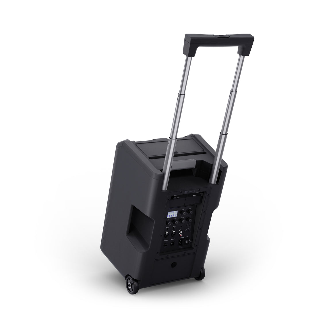LD Systems ANNY® 10 - 10" kannettava akkuvetoisella Bluetooth® PA-järjestelmällä ja mikserillä