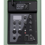 LD Systems ANNY® 8 BPH B5 GN - Bærbar batteridrevet Bluetooth® PA-højttaler med mixer og 1x headset-mikrofon (inkl. bodypack), Adventure Green