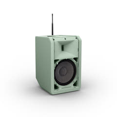 LD Systems ANNY® 8 BPH B5 GN - Kannettava paristoilla toimiva Bluetooth® PA-kaiutin, jossa mikseri ja 1x headset-mikrofoni (sis. bodypack), Adventure Green