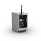 LD Systems ANNY® 8 BPH B5 G - Bærbar batteridrevet Bluetooth® PA-højttaler med mixer og 1x headsetmikrofon (inkl. bodypack), Urban Grey