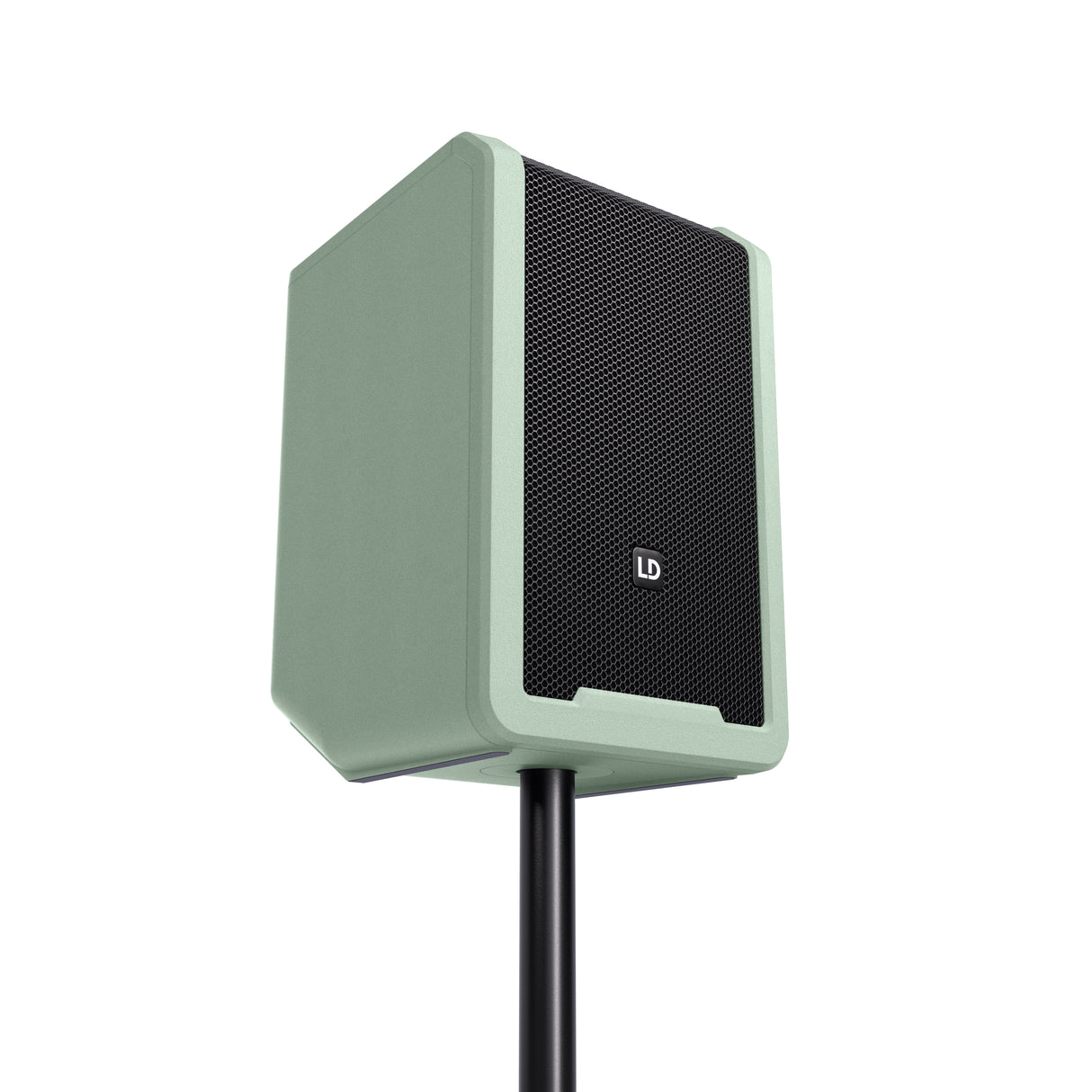 LD Systems ANNY® 8 BPH B8 GN - Bærbar batteridrevet Bluetooth® PA-højttaler med mixer og 1x headset-mikrofon (inkl. bodypack), Adventure Green