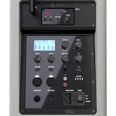 LD Systems ANNY® 8 BPH B8 G - Kannettava paristokäyttöinen Bluetooth® PA-kaiutin mikserillä ja 1x headsetmikrofonilla (sis. bodypack), Urban Grey
