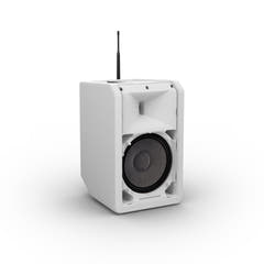 LD Systems ANNY® 8 BPH B8 W - Kannettava akulla toimiva Bluetooth® PA-kaiutin mikserillä ja 1x headset-mikrofonilla (sis. bodypack), Pure White