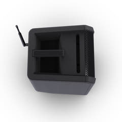 LD Systems ANNY® 8 BPH B8 - Kannettava akkukäyttöinen Bluetooth® PA-kaiutin mikserillä ja 1x headset-mikrotonitilla (sis. bodypack), Stage Black