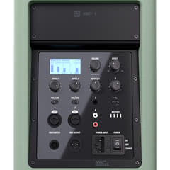 LD Systems ANNY® 8 GN - Kannettava akkuvetoisella Bluetooth® PA-kaiuttimella ja miksauksella, Adventure Green