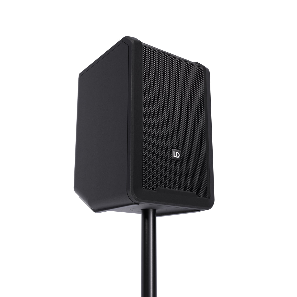 LD Systems ANNY® 8 HHD B5 - Bærbar batteridrevet Bluetooth® PA-højttaler med mixer og 1 x trådløs håndholdt mikrofon, Stage Black