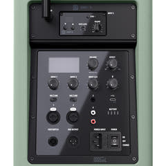 LD Systems ANNY® 8 HHD B6 GN - Kannettava paristoilla toimiva Bluetooth® PA-kaiutin, jossa mikseri ja 1x langaton käsimikrofoni, Adventure Green