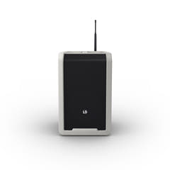 LD Systems ANNY® 8 HHD B6 G - Kannettava akkuviritteinen Bluetooth® PA-kaiutin mixerillä ja 1x langaton käsimikrofoni, Urban Grey