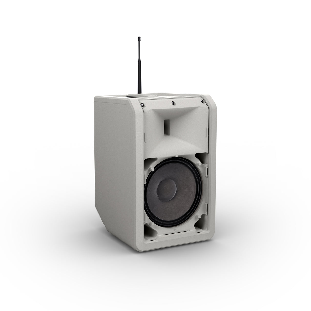 LD Systems ANNY® 8 HHD B6 G - Bærbar batteridrevet Bluetooth® PA-højttaler med mixer og 1x trådløs håndholdt mikrofon, Urban Grey