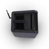 LD Systems ANNY® 8 HHD B8 - Kannettava akkukäyttöinen Bluetooth® PA-kaiutin mikserillä ja 1 x langattomalla käsimikrofonilla, Stage Black