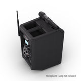 LD Systems ANNY® 8 HHD B8 - Kannettava akkukäyttöinen Bluetooth® PA-kaiutin mikserillä ja 1 x langattomalla käsimikrofonilla, Stage Black