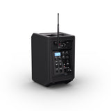 LD Systems ANNY® 8 HHD B8 - Kannettava akkukäyttöinen Bluetooth® PA-kaiutin mikserillä ja 1 x langattomalla käsimikrofonilla, Stage Black