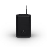 LD Systems ANNY® 8 HHD B8 - Kannettava akkukäyttöinen Bluetooth® PA-kaiutin mikserillä ja 1 x langattomalla käsimikrofonilla, Stage Black