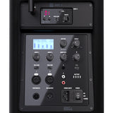 LD Systems ANNY® 8 HHD B8 - Kannettava akkukäyttöinen Bluetooth® PA-kaiutin mikserillä ja 1 x langattomalla käsimikrofonilla, Stage Black