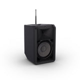 LD Systems ANNY® 8 HHD B8 - Kannettava akkukäyttöinen Bluetooth® PA-kaiutin mikserillä ja 1 x langattomalla käsimikrofonilla, Stage Black
