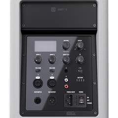 LD Systems ANNY® 8 W - Kannettava paristokäyttöinen Bluetooth® PA-kaiutin mikserillä, puhdas valkoinen