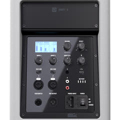 LD Systems ANNY® 8 W - Kannettava paristokäyttöinen Bluetooth® PA-kaiutin mikserillä, puhdas valkoinen
