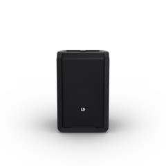 LD Systems ANNY® 8 - Kannettava akulla toimiva Bluetooth® PA-kaiutin mikserillä, Stage Black