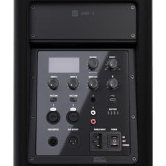 LD Systems ANNY® 8 - Kannettava akulla toimiva Bluetooth® PA-kaiutin mikserillä, Stage Black