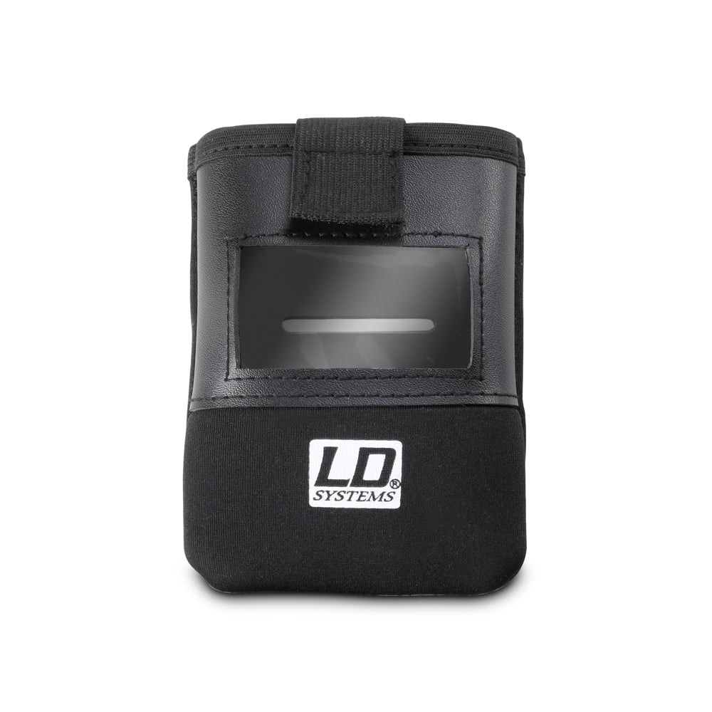 LD Systems BP POCKET 2 - Laukku bodypack-lähettimelle läpinäkyvällä ikkunalla