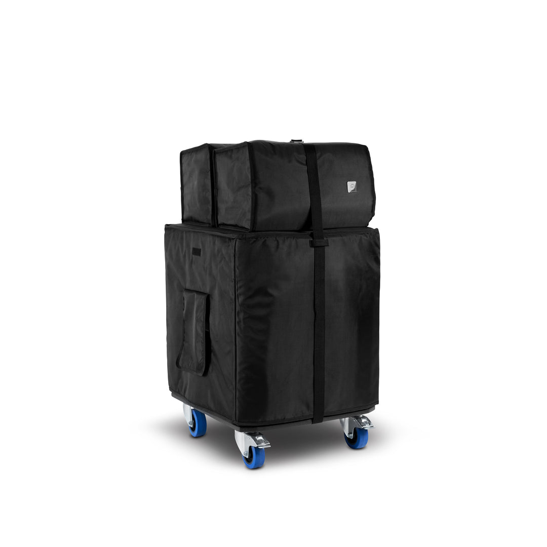 LD Systems DAVE 12 G4X BAG SET - Kuljetussarja pyörälevyllä ja suojapeitteellä DAVE 12 G4X:lle