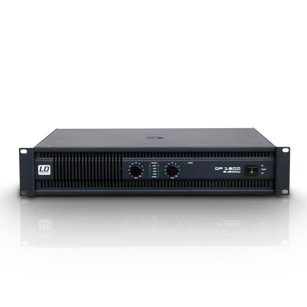 LD Systems DEEP2 1600 - Tehovahvistin (2x450W, 8 Ohm)