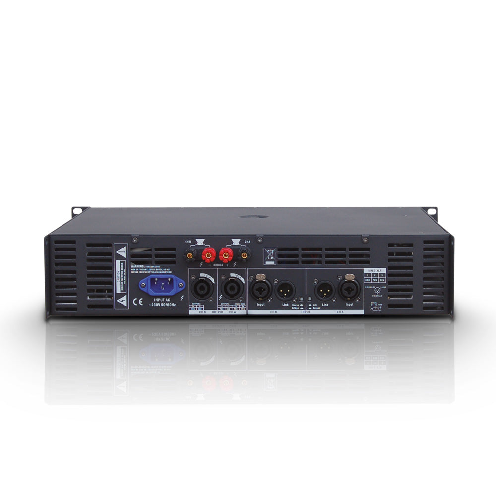 LD Systems DEEP2 1600 - Tehovahvistin (2x450W, 8 Ohm)