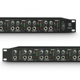 LD Systems HPA 6 - 19" 6-kanals hovedtelefonforstærker