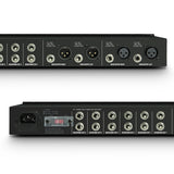LD Systems HPA 6 - 19" 6-kanals hovedtelefonforstærker