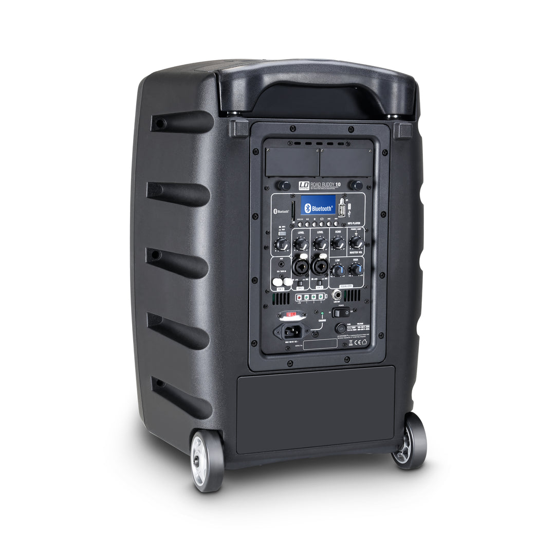 LD Systems ROADBUDDY 10 BASIC - Akkuveto Bluetooth-kaiutin mixerilla