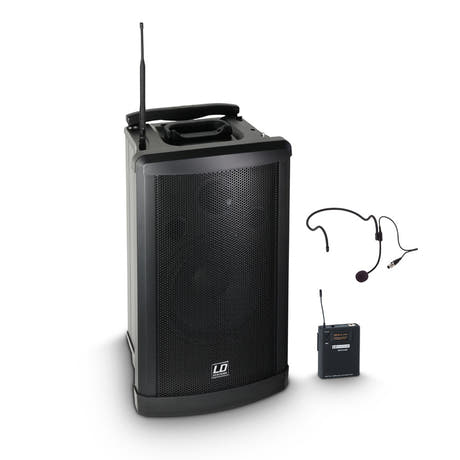 LD Systems Roadman 102 HS B5 - Bærbar PA-højttaler med headset