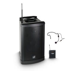 LD Systems Roadman 102 HS B6 - Kannettava PA-kaiutin headsetilla