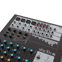 LD Systems VIBZ 10 C – 10-kanavainen mikseri pöytä kompressorilla