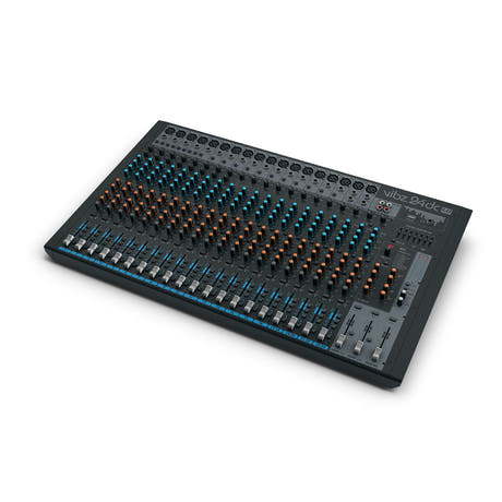 LD Systems VIBZ 24 DC - 24-kanals mixerkonsol med DFX og kompressor