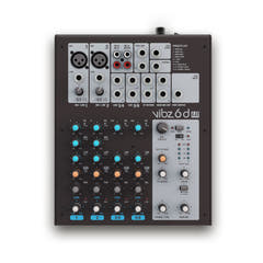 LD Systems VIBZ 6 D - 6-kanavainen mikseripöytä DFX:llä