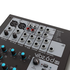 LD Systems VIBZ 6 D - 6-kanavainen mikseripöytä DFX:llä