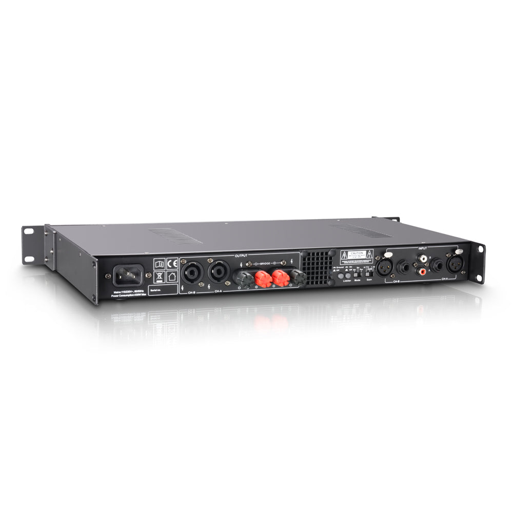 LD Systems XS 200 - Tehovahvistin (2x50W, 8 Ohm)