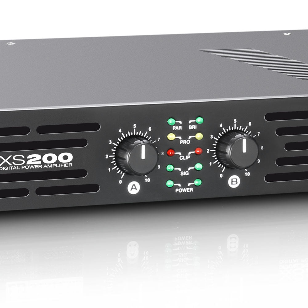 LD Systems XS 200 - Tehovahvistin (2x50W, 8 Ohm)