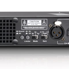 LD Systems XS 200 - Tehovahvistin (2x50W, 8 Ohm)