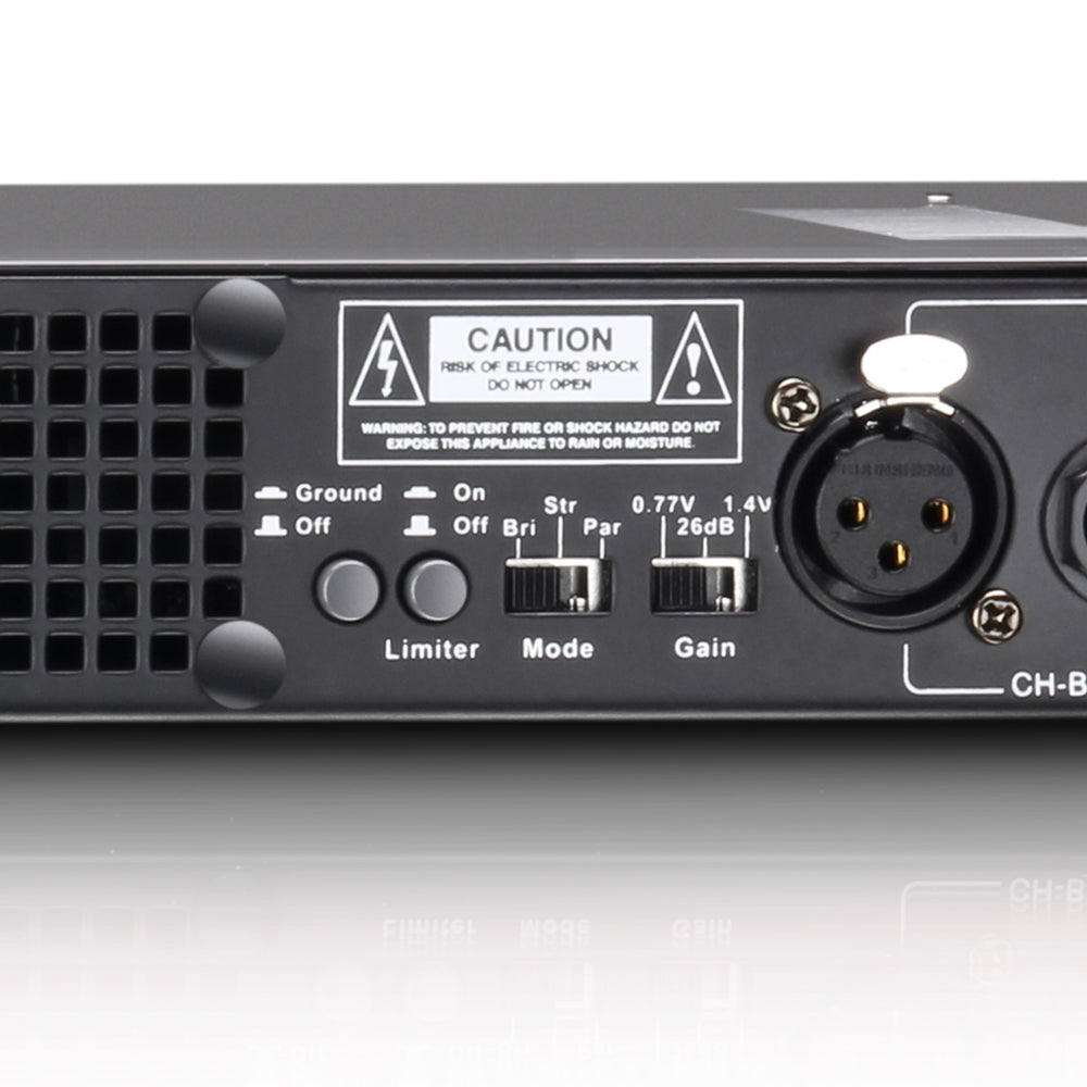 LD Systems XS 200 - Tehovahvistin (2x50W, 8 Ohm)