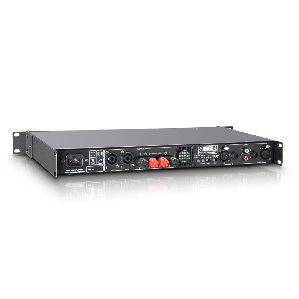 LD Systems XS 400 - Tehovahvistin (2x100W, 8 Ohm)