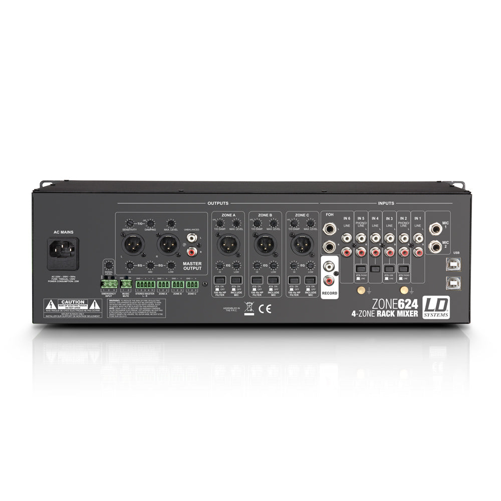 LD Systems ZONE 624 Mikseri