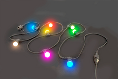 LED Valoketju (Moniväri, 10m)
