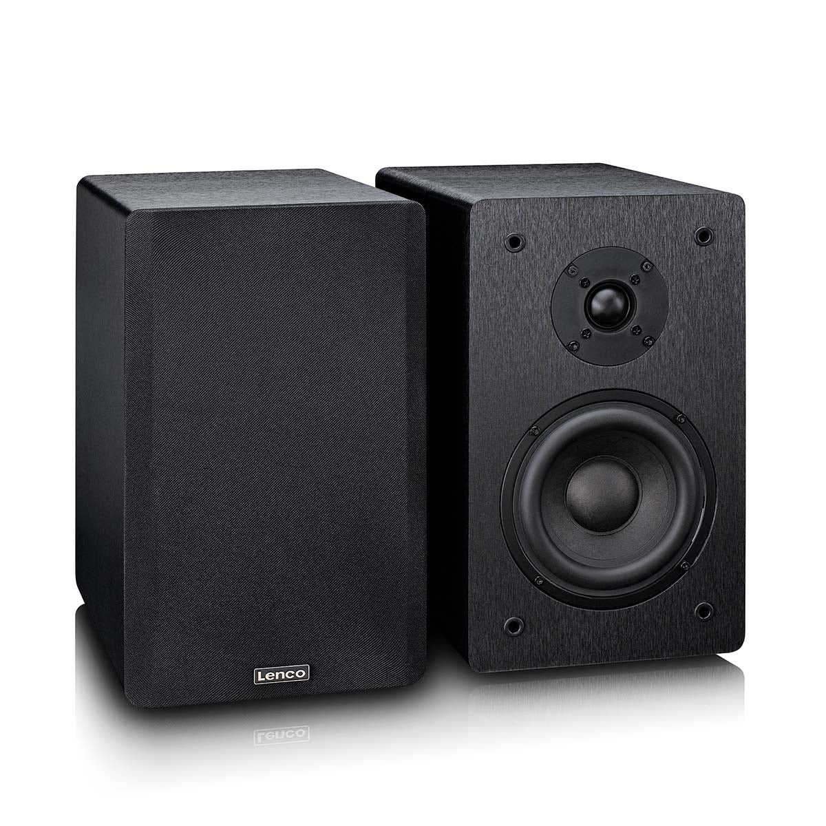 Lenco LS-700 Pladespiller m. Højtalere, sort (2x110W)