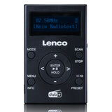Lenco PDR-11 DAB+ Radio (musta)
