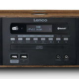 Lenco DAR-051WD DAB+ Radio (ruskea)