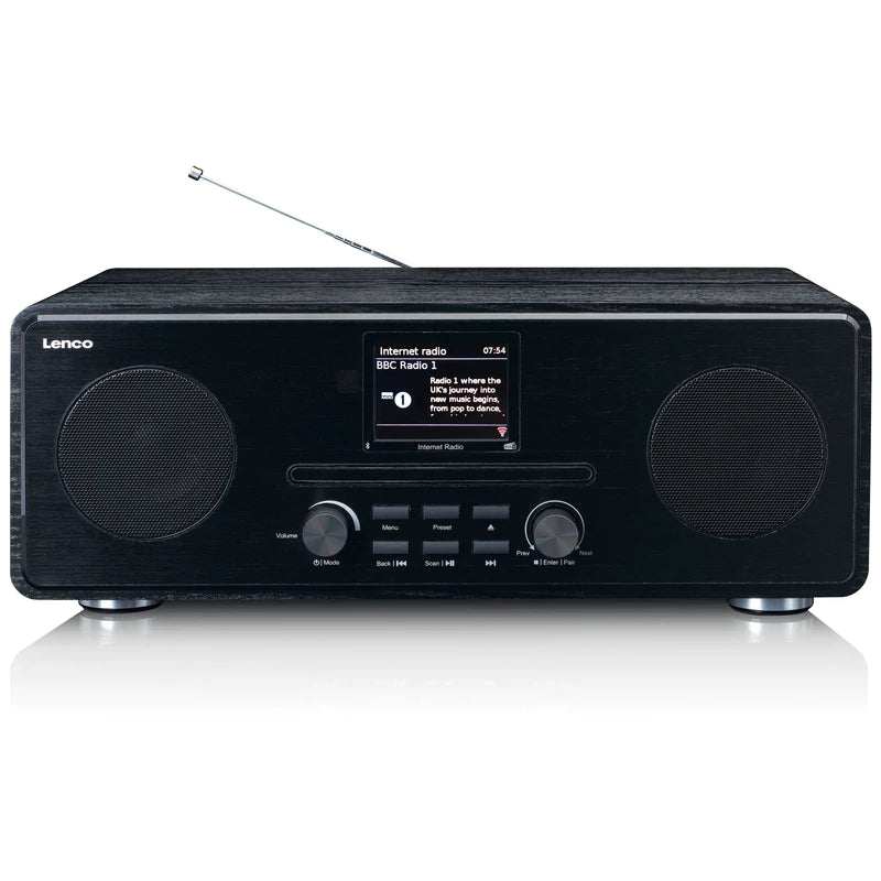 Lenco DIR-260 Internet Radio (musta)