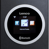 Lenco DIR-70 Internet Radio m. Bluetooth (Musta)