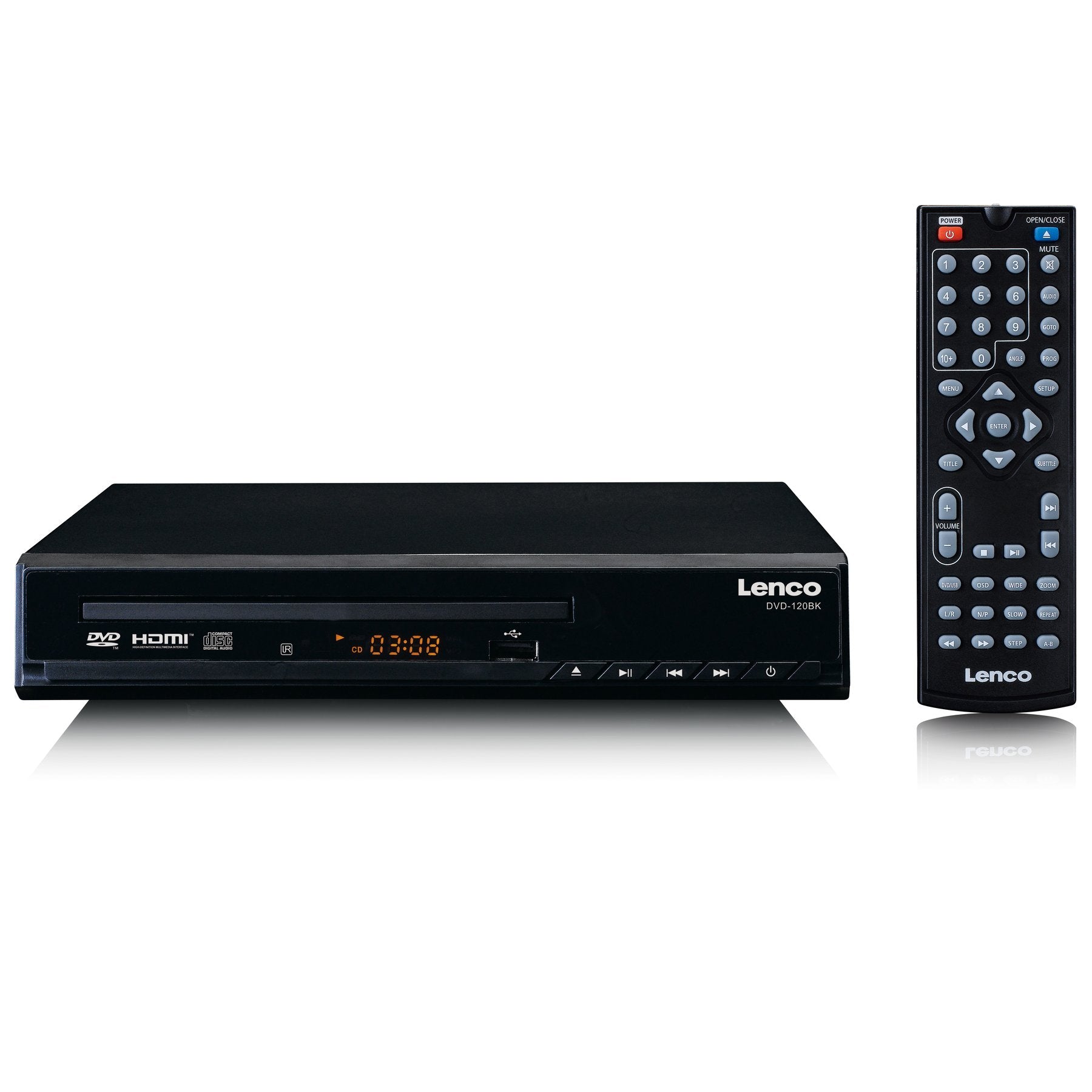 Lenco DVD-120 DVD/CD-soitin
