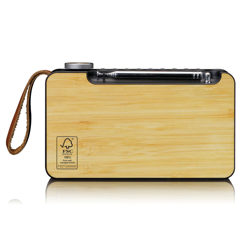 Lenco PDR-040 DAB+ Radio (Bambu/musta)
